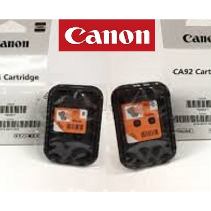 Canon 100% GENUINE C91-BH-7 & C92-CH-7 Black & ColorSET